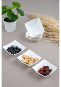 Resim 6'lı Porselen Küçük Çerezlik-p-por-101206 925 Çok Renkli 