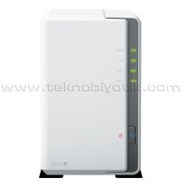 Resim Synology DS223j 2 Yuvalı DiskStation NAS Depolama Ünitesi 
