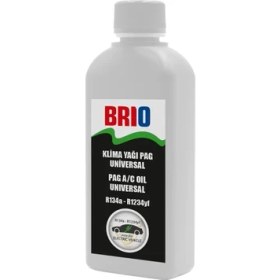Resim Brio Klima Yağı Pag Universal R134A + 1234YF + Ev 250 ml 