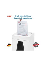Resim HSM Oil Evrak imha Makinesi Bakım Yağı / Bakım Solüsyonu 5 L 