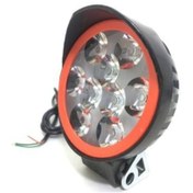 Resim Motosiklet 9 Ledli Sis Çakar Modlu 12v Led Far 