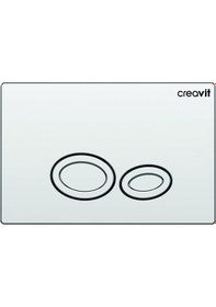 Resim Creavit Drop Parlak Krom Kaplama Kumanda Paneli GP2004.00 Krom - Parlak 