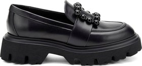 Resim Frau Kadın Oxford ( Klasik) 85L2 Frau SETA Chunky Mocassin Nero 
