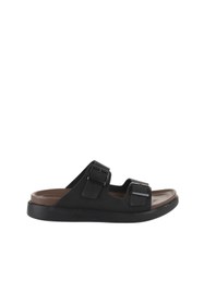Resim Bueno Shoes Siyah Nubuk Deri Erkek Düz Terlik 11t23348 