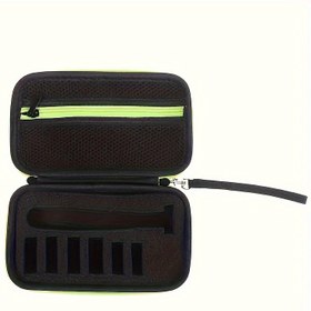 Resim Elektrikli Tıraş Makinesi Razor Kutusu EVA Sert Kılıf Trimmer Tıraş Çantası Seyahat Organizatör Taşıma Çantası Philips QP2520/90 QP2520/70 QP2630/70 QP2530 