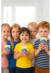 Resim Bardak Labubu 8li Karton Bardak 7 Oz 