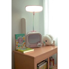 Resim Tv Görünümlü Masa Üstü Gece Lambası Pembe Renk 