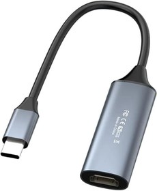 Resim Coverzone 4K USB C 2.0 Type-C Video Capture Görüntü Yakalama Adaptörü Usb 4K 30Hz Akış Öğretim Video Konferans veya Canlı Yayın için Oyun Yakalama Kartı (HDMI aktarma için Kullanılmaz) 