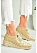 Resim Fox Shoes U555301303 Bej Hakiki Deri Günlük Kadın Ayakkabı Bej-hakiki Deri 