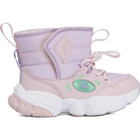 Resim Benetton BNI-11081 Filet Kız Çocuk Düz Bot Pembe 