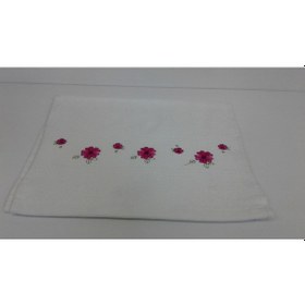 Resim Soley Gardenya Nakışlı Mutfak Havlusu 6 Lı Pembe 