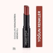 Resim Flormar Creamy Stylo Nemlendirici Etkili Ruj 006 Chestnut 