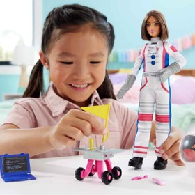 Resim Barbie Deluxe Kariyer Bebek Astronot HRG45 