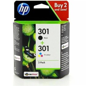 Resim Hp Deskjet 1050A Kartuş Set / Hp 301 Paket Kartuş 