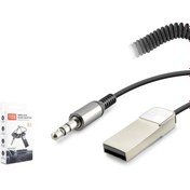 Resim HADRON Hd9005 Aux Music Receiver Bluetooth Dongle + Hands Free Siyah 