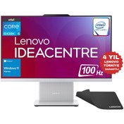 Resim LENOVO IdeaCentre AIO Core i5 13420H 16GB 1TB SSD 23.8" FHD W11H Masaüstü - Mouse Pad Wz30 