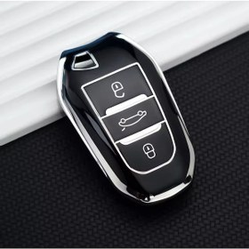 Resim Fiat Doblo Uyumlu 2023+ Anahtar Kılıfı Anahtarsız Çaliştırma Siyah - K+D14+D5:D38 