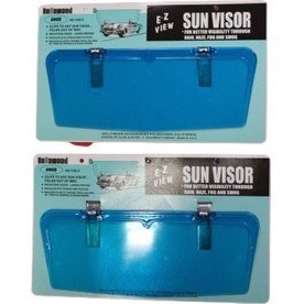 Resim Sun Visor Etiketçilere Mavi Holywood Güneşlik 