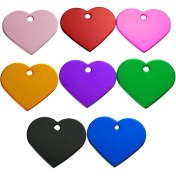 Resim Solar Sanc Köpek Etiketi Boşlukları Lazer Gravür Boşlukları Kalp Etiket Damgalama Boşlukları (Yurt Dışından) 