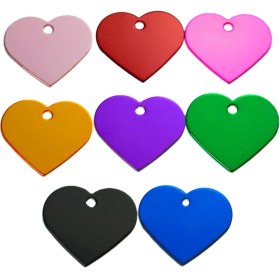 Resim Solar Sanc Köpek Etiketi Boşlukları Lazer Gravür Boşlukları Kalp Etiket Damgalama Boşlukları (Yurt Dışından) 