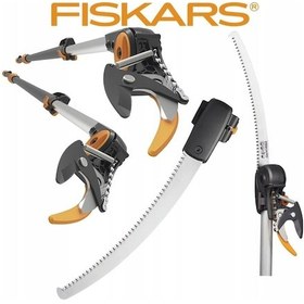 Resim Fiskars 115017 Upx86 Powergear Teleskopik Yüksek Dal Kesme + Testere 