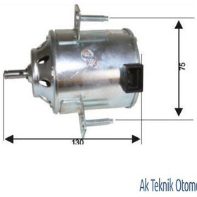 Resim Fan Motor Tempra Sxa Tipo 1,6 1,8 2,0 Tek Motor 504627320 