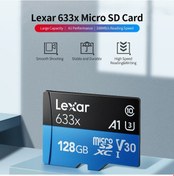 Resim Monyee Lexar 633x 32gb Microsd Kart: Class10, U1, A1, V10, 95mb/s Okuma Hızıyla Yüksek Performans 