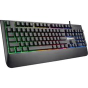 Resim GameBooster G4 Pulsefire Rainbow RGB Kablolu Klavye(Kutu Hasarlı) 24 Ay Garantili Hızlı Gönderi