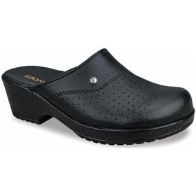 Resim Ceyo 9878-14 Anatomik Taban Kadın Sabo Terlik Siyah 35-40 Siyah 