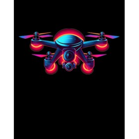 Resim Drone Color Büyük Sırt Patch Yama 