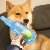 Resim Köpekler için Dayanıklı Gıcırtılı Tenis çiğneme Oyuncağı - Düz Desen, Termoplastik Kauçuk Malzeme, Orta Boy Irklar için Önerilir, Yüzen Diş Temizleme Oyuncağı, Pil Gerektirmez 
