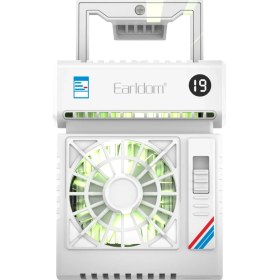 Resim F23 Dijital Göstergeli Rgb Radyatör Telefon Soğutucu Fan - Clip-On, Oyun & Canlı Yayın Için 