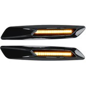 Resim Bmw E60 E90 Füme Çamurluk Led Sinyal 