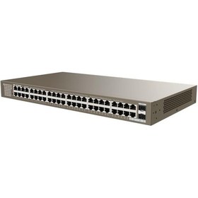 Resim Ip-Com G3350F 48 Port Gıgabıt + 2x10 Gb Sfp Uplınk L2 Cloud Yönetilebilir Rackmount Switch 