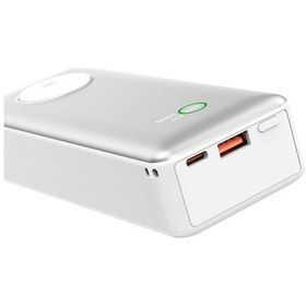 Resim Wiwu Wi-p023 Elite Serisi Dijital Led Göstergeli Akıllı Saat Kablosuz Powerbank 20000mah 145w Gümüş Gümüş 