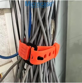 Resim Microcase Yeniden Kullanılabilir Bağcık Kablo Eşya Sabitleme Düzenleme Bağı 45cm 1 ADET - AL5257 