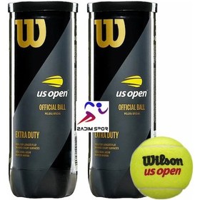 Resim 2 Kutu Wilson Us Open Tenis Topu Vakum Ambalajda 