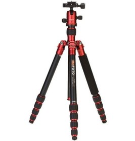 Resim Genel Markalar MeFOTO A1350Q1R RoadTrip Aluminum Travel Tripod Kit (Red) 
