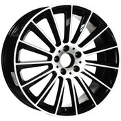 Resim EMR-CA17-18 8.0x19" -5x112 ET45 66.6 Black Polished Jant (4 Adet) 