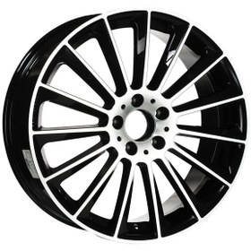 Resim EMR-CA17-18 8.0x19" -5x112 ET45 66.6 Black Polished Jant (4 Adet) 