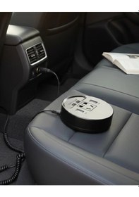 Resim Güvenli Voltaj Korumalı Araç Power Inverter Çoklu Cihaz Desteği 