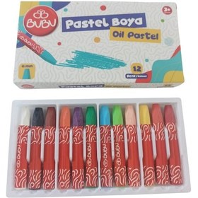 Resim Bu-bu Pastel Boya 12 Renk 