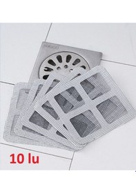 Resim 10 Lu Lavabo Süzgeci, Banyo Gider Süzgeci, Sineklik Tamir Kiti 