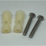 Resim Serel Klozet Kapak Menteşe Seti Dübel Takımı 