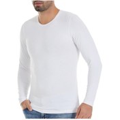 Resim 6 Adet Yıldız Erkek Bambu Uzun Kollu T-Shirt Fanila Beyaz 495 Beyaz 