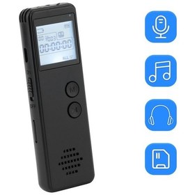 Resim Createtech 16 Gb Dijital Ses Kaydedici, Sesle Aktif, Gürültü Azaltmalı Mp3 Kayıt Cihazı 