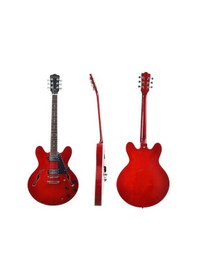 Resim Extreme Xe70rd Elektro Gitar Kırmızı Strat Tipi Gövde Çok Yönlü Ton 