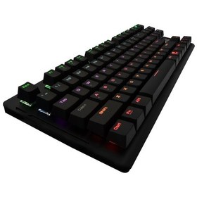 Resim Gamdıas Hermes-e2, Usb Kablolu, İngilizce, Rainbow Backlight, Blue Mekanik Switch, Gaming Klavye 12934554 