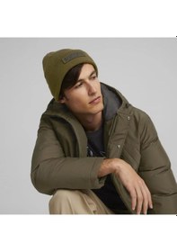 Resim Puma 023434-08 Classic Cuff Beanie Erkek Yeşil Bere Yeşil 