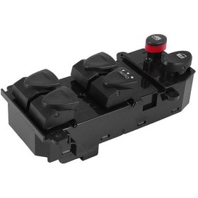 Resim Honda Civic 2006-2010 Elektrikli Master Kumanda Güç Kaldırıcı Cam Anahtarı 35750-sna-a130-m1 35750snaa130m1 Rhd Siyah. 